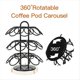 thumbnail image 3 of Soporte para CáPsulas de Café, Almacenamiento Café Compatible con Tazas K (27 CáPsulas), Giratorio 360 Grados, Negro, 3 of 6
