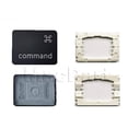 thumbnail image 2 of Replacement Individual Left Command Key Cap and Hinges are Applicable for MacBook Pro A1706 A1707 A1708 Keyboard to Replace Hinge, 2 of 5