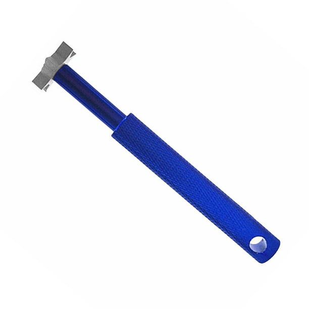 Greeniant Afilador de ranuras para palos de Golf de 6 cabezales, herramienta de limpieza portátil para afilar cuñas de Golf, herramienta de limpieza de Golf azul Greeniant OD000972-05B