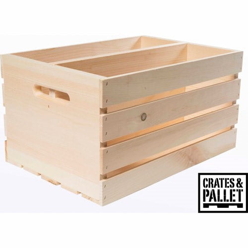 crates and pallet divided