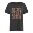 thumbnail image 4 of XIAOCHA Mens 90s Country Print T Shirt Oversized Short Sleeve Crew Neck Pullover Shirt Soft Retro Casual Shirts, 4 of 4