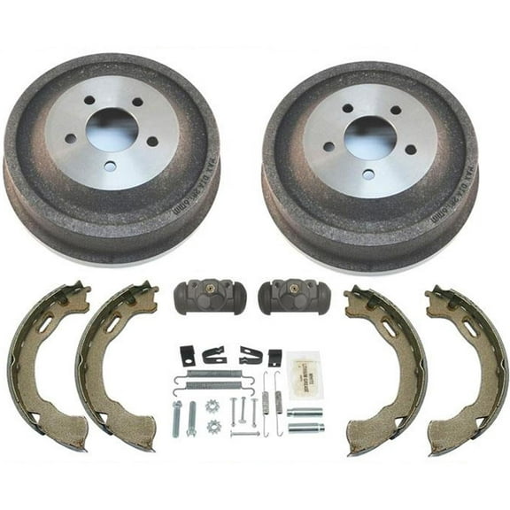 Fits For Ford 01 02 Explorer Sport Trac Brake Drums & Shoes Cylinders 6pc