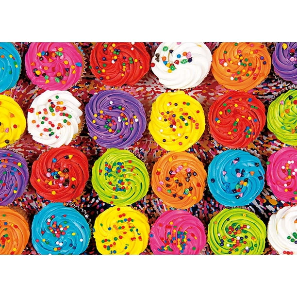 Lafayette Puzzle Factory Cupcakes with Sprinkles 300 Piece Jigsaw ...