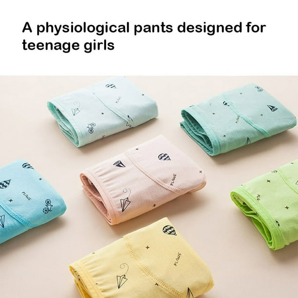 serony Cartoon Girls' Period Panties Physiological Menstrual