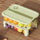 thumbnail image 4 of Organizadores de armario y almacenamiento Caja de almacenamiento para refrigerador de cocina Caja portátil para mantener la frescura Comida multicapa Clasificación de albóndigas de frutas Refrigerador, 4 of 4
