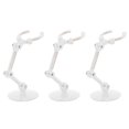 thumbnail image 1 of Doll Mini Display Stand, 10PCS Action Figure Support Holder Premium Plastic Material Excellent Stability and Flexibility for Anime Figure Collection, 1 of 7