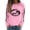 Style1-Pink game day shirts women, variant on Mceream Womens Football Game Day Sweatshirt Casual Sunday Funday Sweatshirts Crew Neck Football Season Holiday Casual Long Sleeve Tops Orange S