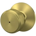 thumbnail image 7 of Schlage F40 BWE 622 Bowery Privacy Lock Knob, Matte Black, 7 of 7