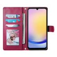 thumbnail image 2 of For Samsung Galaxy A25 5G (Global) (161.0 x 76.5 x 8.3mm) Case Rhombus Stitching Wallet Stand Leathe, 2 of 5