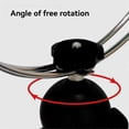 thumbnail image 3 of Reinforced Double Ice Fishing Rod Stand Folding Metal Tripod Portable Design Triangle Ice Fishing Rod Stand, 3 of 5