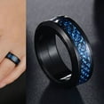 thumbnail image 5 of Dragon Rotating Double Layer Stainless Steel Ring Men Punk Finger Jewelry Gift, 5 of 5