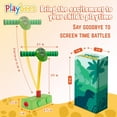 thumbnail image 7 of Playbees T-Rex Foam Pogo Stick - Jumper for Kids 3-7 Years, Coolest Toys for 5 Year Old Boy, Dinosaur Themed Bungee Pogo Stick - Inside & Outside Fun, Pogo Stick for Kids Age 5 and Up, 7 of 7