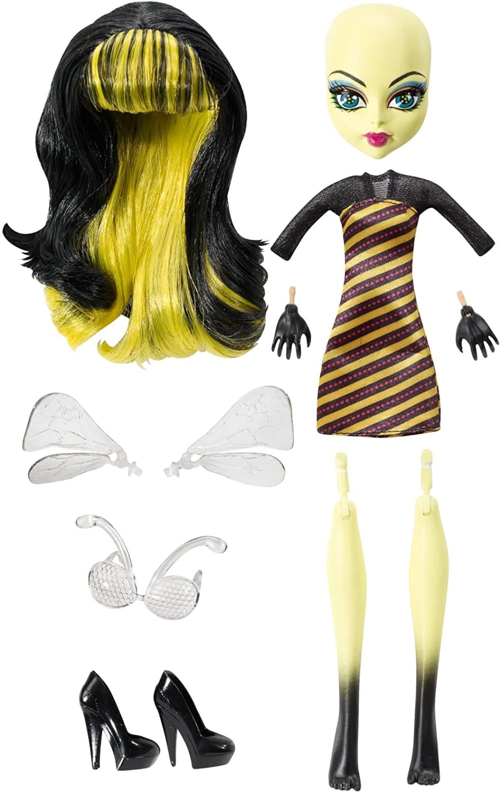 Monster High Create-A-Monster Bee Add-On Accessory Parts, Now kids can - Are Monster High Dolls Still Being Made