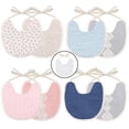 thumbnail image 3 of Baberos para bebés Babero para destete con banda para el cuello para que comen dentición portátil para bebés de Un CUTICAT  delantal de dentición babero, 3 of 8