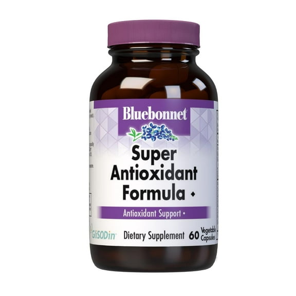 Bluebonnet Nutrition Super Antioxidant Formula Vegetarian Capsules, 60 Count