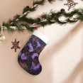 thumbnail image 4 of Cauagu Ornate Purple Floral Vase for Christmas Stockings,1-Pack Large Xmas Stocking Holiday and Farmhouse Stocking Fit for Christmas Holiday Party Decoration(17.7*11 Inch), 4 of 7