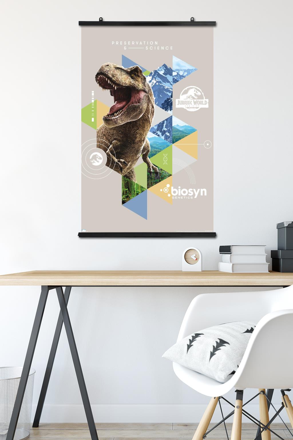 Jurassic World: Dominion - T-Rex Wall Poster, 22.375" x 34"