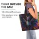 thumbnail image 2 of Disketp Rainbow Wings Majestic Dragon Bolsa Tote Estampada para Mujer, Bolso de Hombro y de Mano para Compras y Viajes, 2 of 8