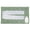 Big Leaves Green, variant on Ironing Mat/Pad (Large 48"x28") with 3mm Padding & Silicone Iron Rest for Steam Pressing on Tabletop or Bed - Heat Resistant, Portable, Quilting & Travel Blanket - Black Arrow