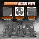 thumbnail image 3 of Discos de pesas de hierro fundido Yes4All de 5 lb, 4 piezas con agarre, 3 of 6