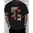thumbnail image 1 of Men's Faith Graphic Print T-shirt, Short Sleeve Crew Neck , Men's Clothing For Summer Outdoor Tee For Adult, Men, Women, Teen, Teenager, Adolescent, Youth, 1 of 6