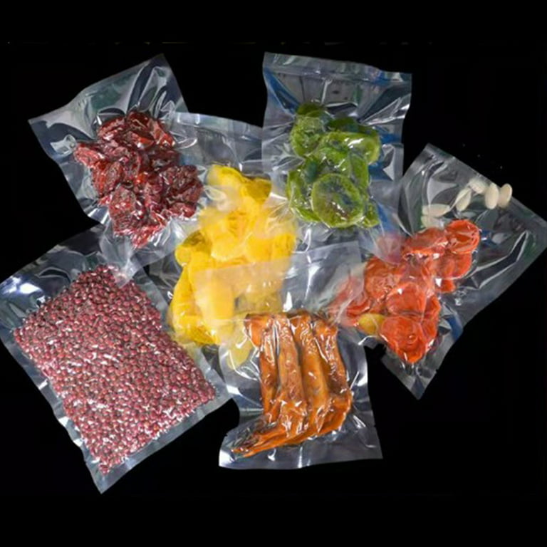 50 Pcs Vacuum Sealer Bags Heat Seal Bags Vac Seal Food Saver Storage Bag 