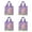 Purple, variant on 4Pcs Happy Easter Egg Hunt Bags Easter Bunny Chick Egg Gift Bags with Handles, Easter Treat Bags, Multifunctional Non-Woven Easter Bags for Gifts Wrapping, Easter Party Supplies