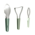 thumbnail image 4 of LmnLft Stainless Steel Mango Slicer Tool Kit - Fruit Separator with No-Slip Grip, Dishwasher-Safe Flesh Removal Utensils, 4 of 6
