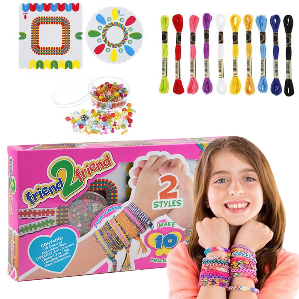 Generic Girls Bracelet Making Kit, Gift For 6-12 Year Old Girls, DIY |  Jumia Nigeria