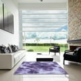thumbnail image 7 of Ahgly Company Machine Washable Indoor Rectangle Transitional Purple Mimosa Purple Area Rugs, 2' x 4', 7 of 7
