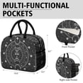 thumbnail image 6 of Lunch Bag Lunch Box for Women Reusable Insulated Lunch Bags,Water-Resistant Gothic Cooler Lunch Tote Bag, Large Capacity for Work Travel Picnic, 6 of 6