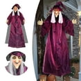 thumbnail image 2 of (2 Pack) Halloween Festival Spooktacular Talking Witch Decorations for Home's Outdoor Space Family Gathering Mystical Atmosphere Creation, 2 of 9