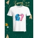 thumbnail image 1 of Fashion Simple Number 67 Printed White T-Shirt, A Item Suitable for Daily Leisure Wear. This white T-shirt features a bold and eye-catching orange number 67 print, adding a touch of uniqueness to you, 1 of 6