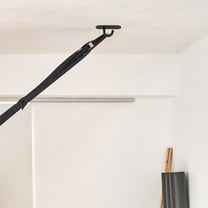 Milisten 4Pcs Black Resistance Band Wall Anchor Wall Mount Hooks for Easy Installation and Versatile Exercise