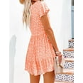 thumbnail image 3 of Summer Dresses for Women Floral Print Womens Dresses Loose And Casual Sun Dress Alsol Lamesa, 3 of 4