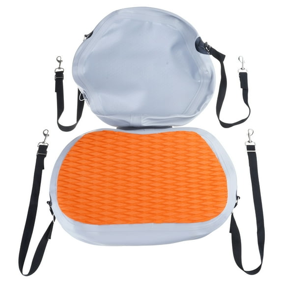 Inflatable Kayaks Seat with Back Support Adjustable Strap Canoes Backrest Seat Universals Paddle Board Seat Enduring