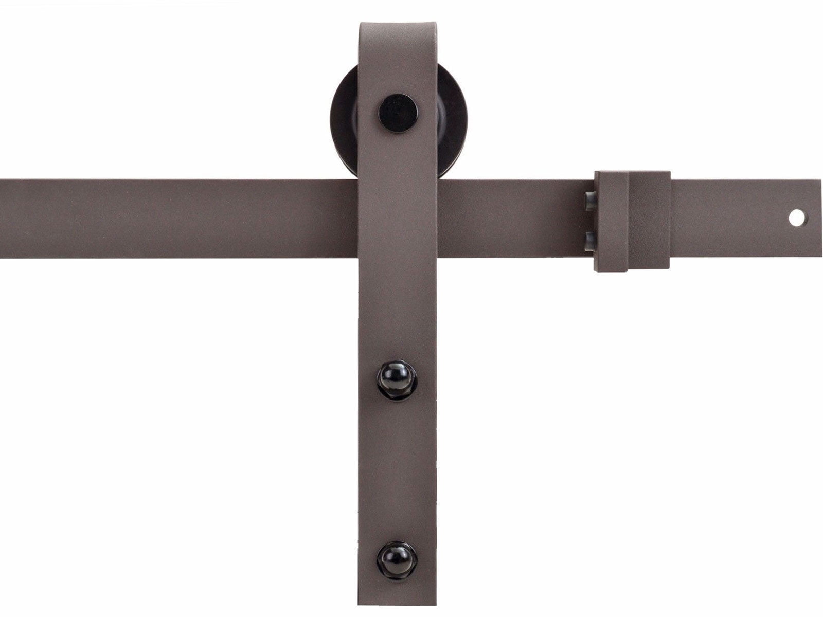 36 in. x 84 in. Distressed Z Series Colonial Maple Solid Knotty Pine Wood Interior Sliding Barn Door with Hardware Kit
