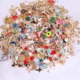 thumbnail image 3 of Abalorios SANNIX para hacer joyas, 350 unidades, esmaltados en oro, 3 of 7