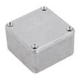 thumbnail image 3 of Effect Aluminum Box Metal Electric Case Instrument Silver Enclosure Project Box, 3 of 10