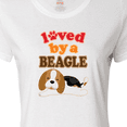 thumbnail image 4 of Inktastic Beagle Dog Lover Women's T-Shirt, 4 of 5