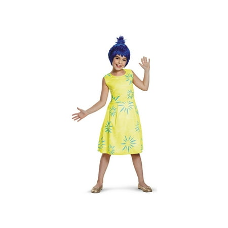Inside Out Joy Disney Girls Costume