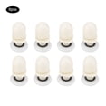 thumbnail image 1 of Rodillos de plástico para puertas corredizas de 20 mm para puertas de vidrio de baño, diseño de alta durabilidad, paquete de 8 resistentes, 1 of 8