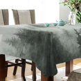 thumbnail image 4 of Yayeee Tablecloths for Rectangular Tables 60 x 60 inch Party Table Cover, Foggy Forest, 4 of 6