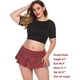 thumbnail image 3 of Minifalda a cuadros de colegiala disfraz de cosplay (M) JM, 3 of 3