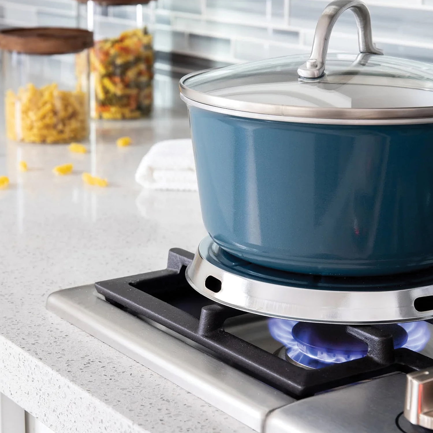 Better Houseware Flame Master Heat Diffuser, Stainless Steel