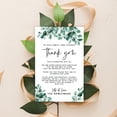 thumbnail image 4 of Koyal Wholesale Silver Dollar Eucalyptus Wedding Thank You Place Setting Cards for Table Reception, 56-Pack, 4 of 5
