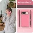 thumbnail image 4 of TUDIA MergeGrip Google Pixel 8 Case Droptested Dual Layer Tough Heavy Duty - Smokey Pink, 4 of 7