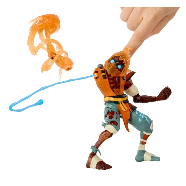 Ninjombie Action Figure - Scorchstrike, Ninja Zombie with Slime