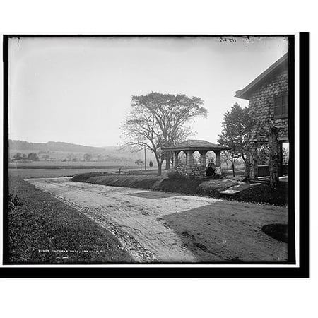Historic Print, Kaufman's Well, Far Hills, N.J., 16" x 20"