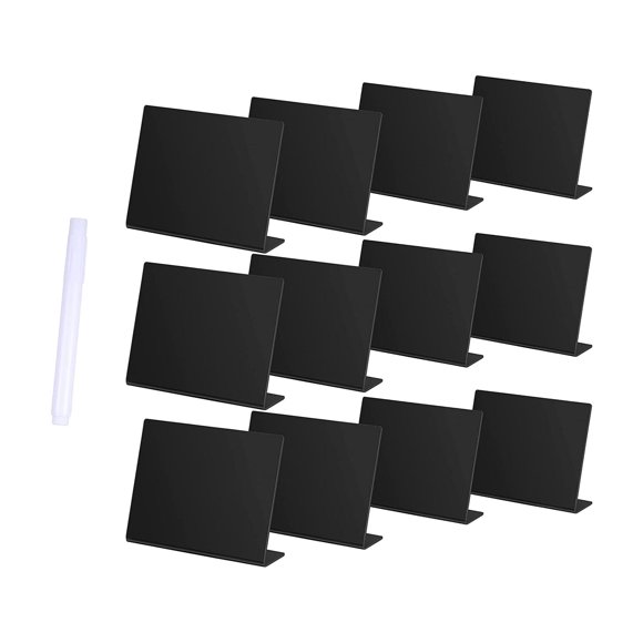 Tablero de de Uds. Tablero de escritura de notas Negro Zulema Tablero de mensajes de mesa
